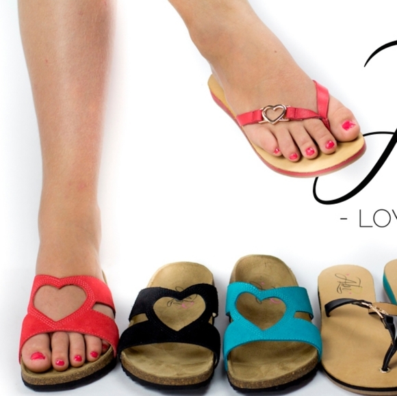NIB Birkenstock Style Sandals by Abi Pink … - Picture 7 of 7